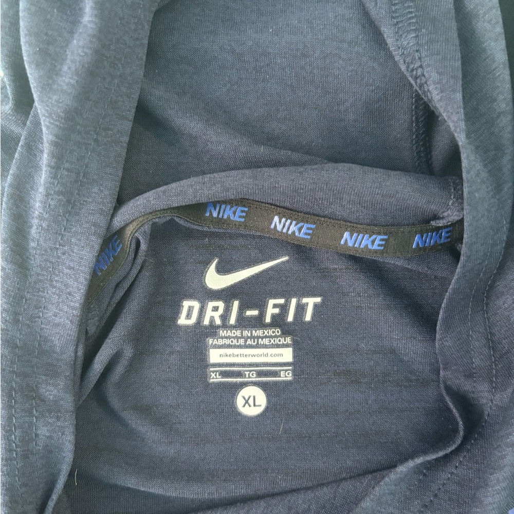 Nike Dark Blue Dri-FIT Sweatshirt - Picture 2 of 2